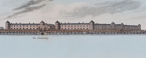 The short-lived Millbank Penitentiary, now the site of Tate Modern. 